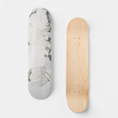 Birkenrinde Skateboard (Vorderseite)