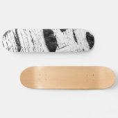 Birkenrinde Skateboard (Horizontal)