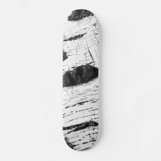 Birkenrinde Skateboard (Vorderseite)