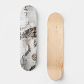 Birkenrinde Skateboard (Vorderseite)