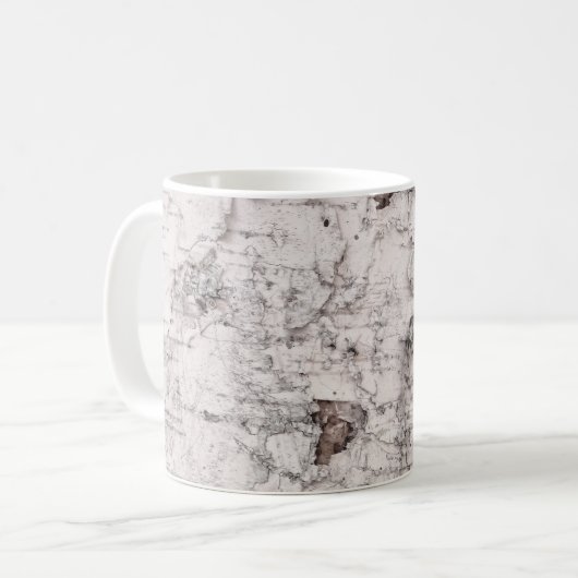 Birkenrinde-Tasse Kaffeetasse (Vorderseite Links)
