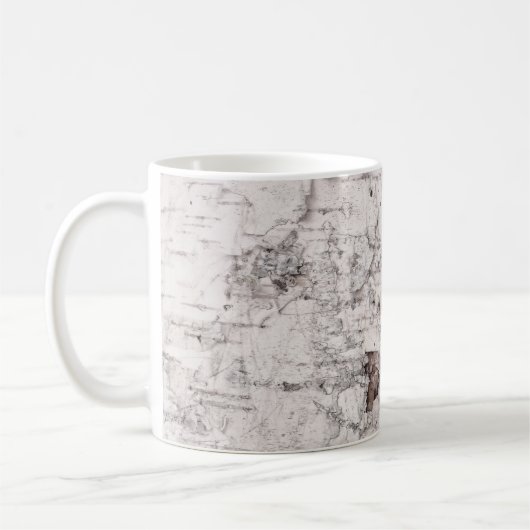 Birkenrinde-Tasse Kaffeetasse (Links)
