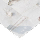 Birkenrinde Tischdecke (Schrägansicht)