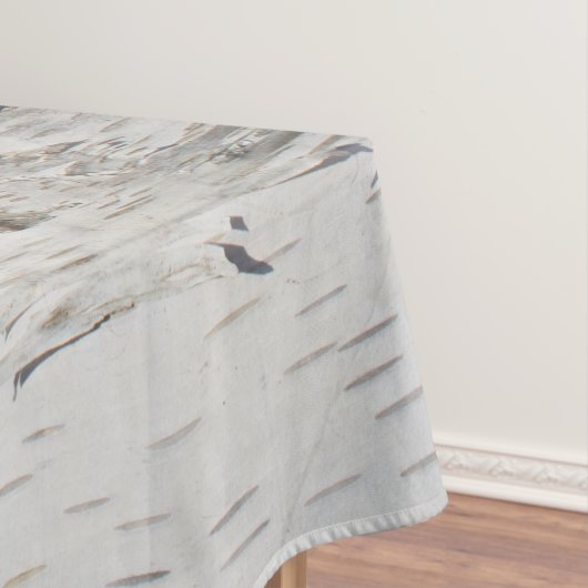 Birkenrinde Tischdecke (Beispiel)