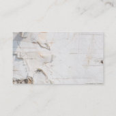 Birkenrinde Visitenkarte (Rückseite)