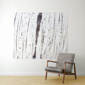 Birkenrinde Wandteppich (Beispiel (Horizontal))
