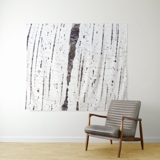Birkenrinde Wandteppich (Beispiel (Horizontal))
