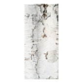 Birkenrinde Werbekarte (Hinten)