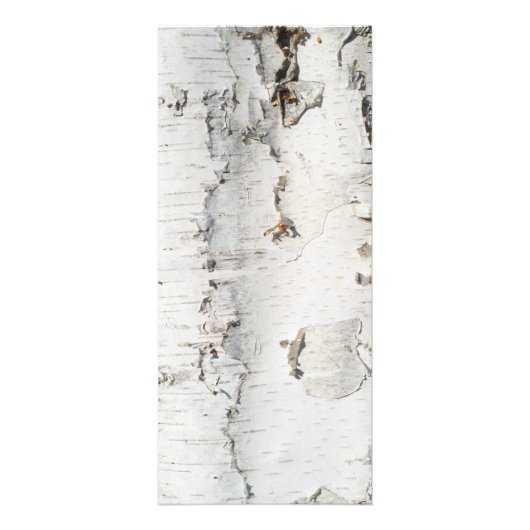 Birkenrinde Werbekarte (Hinten)