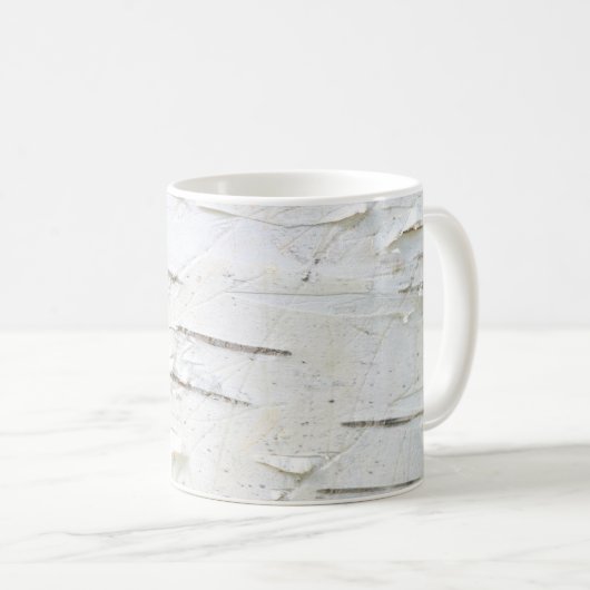 Birkenrindemuster Kaffeetasse (VorderseiteRechts)