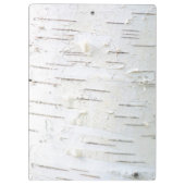 Birkenrindemuster Klemmbrett (Rückseite)