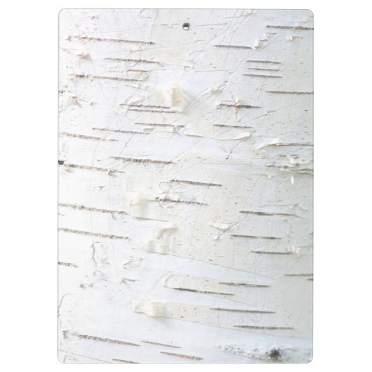 Birkenrindemuster Klemmbrett (Rückseite)