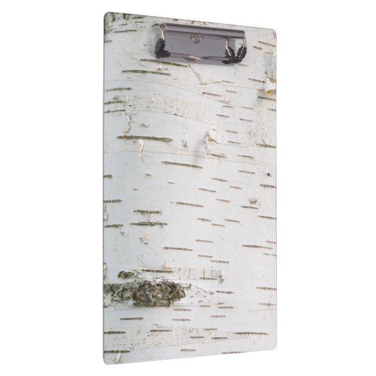 Birkenrindemuster Klemmbrett (Rechts)