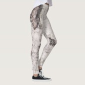 Birkenrinden-Muster-Tanktop Leggings (Rechts)