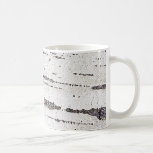 Birkenrindenmuster Kaffeetasse (Rechts)
