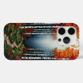 Birkenwald Case-Mate iPhone Hülle (Rückseite (Horizontal))