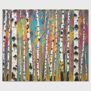 Birkenwald Donner_Cove Geschenkpapier