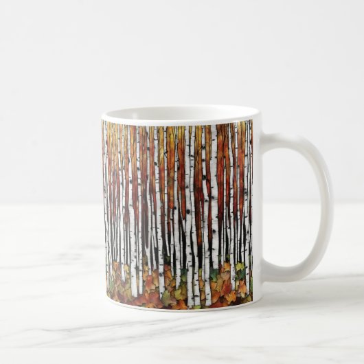 Birkenwald-Kaffeetasse Kaffeetasse (Rechts)
