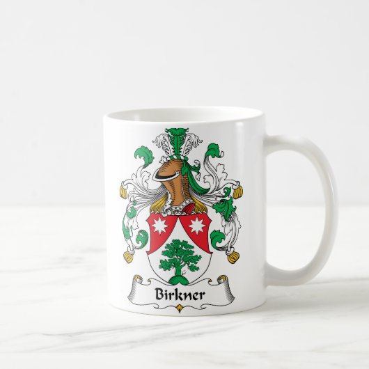Birkner Familienwappen Kaffeetasse (Rechts)
