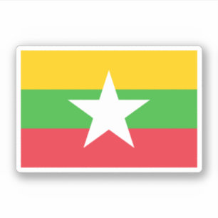 Birma (1989) aufkleber