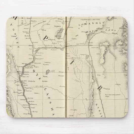 Birma, Asien 96 Mousepad (Vorne)