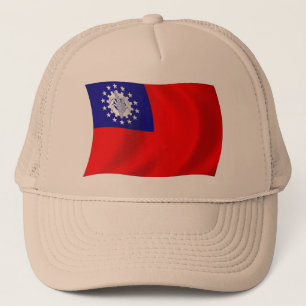 Birma-Flag Truckerkappe