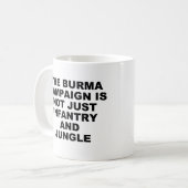 Birma Infanterie-Tasse Kaffeetasse (Vorderseite Links)
