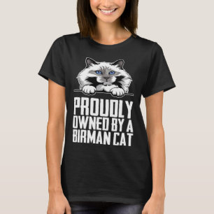 Birma-Katzen Birma-Kätzchen Birma-Mutter T-Shirt