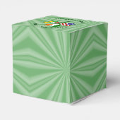 Birma/Myanmar - Irische Kleeblatt-Fahne Personalis Geschenkschachtel (Rückseite)