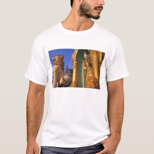 Birma (Myanmar), Rangun (Yangon) Tempel T-Shirt (Vorderseite)