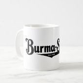 Birma-Shave-Rasiercreme Kaffeetasse (Vorderseite Links)