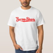 Birma-Shave-Rasiercreme T-Shirt (Vorderseite)