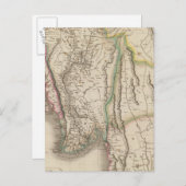 Birmah, Anam, Siam, Thailand Postkarte (Vorne/Hinten)