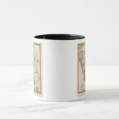 Birmah, Anam, Siam, Thailand Tasse (Zentrum)