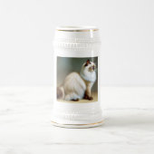 Birman Cat Bierglas (Mittel)
