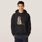 Birman Cat Christmas Lights Xmas Cat Lover Santa H Hoodie (Vorne ganz)