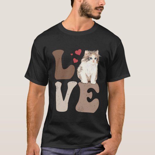 Birman Cat Liebe T-Shirt (Vorderseite)