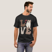 Birman Cat Liebe T-Shirt (Vorne ganz)