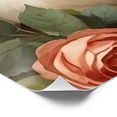 Birman Cat Poster (Ecke)