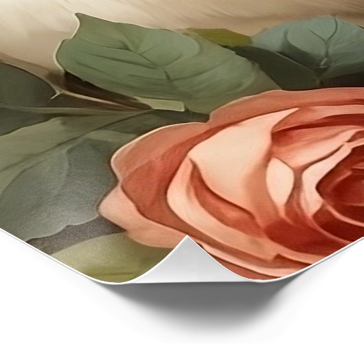 Birman Cat Poster (Ecke)