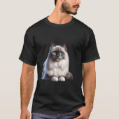 Birman Cat Shirt Cat Face Niedlich Cat Lover Cat M (Vorderseite)