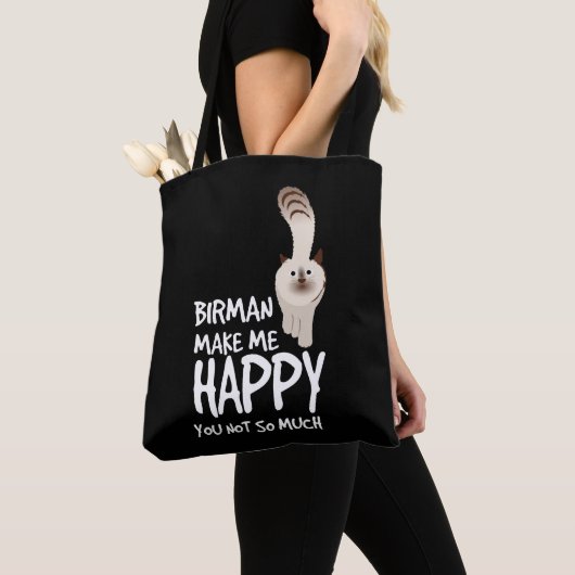 Birman Cat Tasche (Von Nahem)