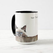 Birman Cat Tasse (Vorderseite Links)