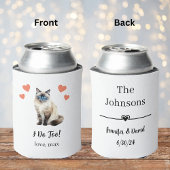 Birman Cat Wedding Can Cooler Gevor Dosenkühler