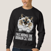 Birman cats  Birman  Birman kitten  3 Sweatshirt (Vorderseite)