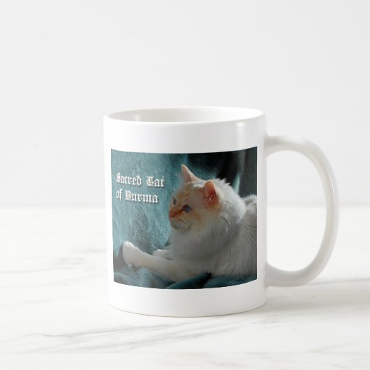 Birman Katze Geschenke Kaffeetasse (Rechts)