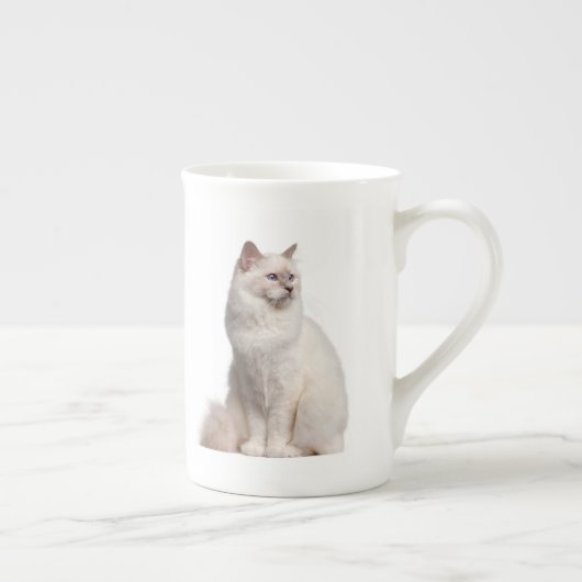 Birman Katzen-Tasse Porzellantasse (Rechts)