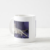 Birmane, Flieder Kaffeetasse (Vorderseite Links)