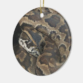 Birmanische Pythonschlange Keramik Ornament (Links)