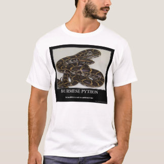 Birmanische Pythonschlange T-Shirt